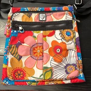 Brighton floral cross body bag in very good condition